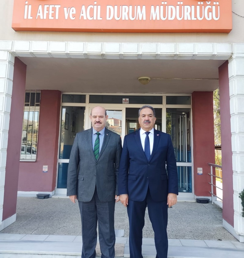 Süleymanpaşa Kaymakamı Sayın Mustafa GÜLER'den müdürlüğümüze ziyaret.