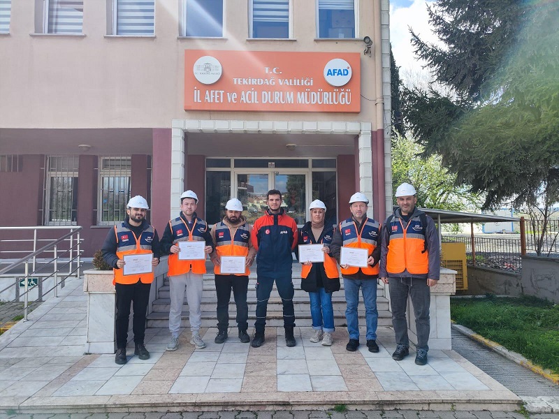 Çerkezköy İlçesindeki Gönüllülerimizin Saha Eğitimleri Gerçekleştirildi.
