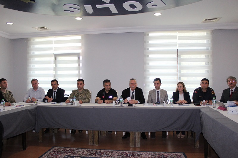 Çerkezköy İlçe Afet Müdahale Planı Faaliyetleri Toplantısı Gerçekleştirildi